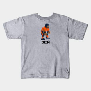 8-Bit Linebacker - Denver Kids T-Shirt